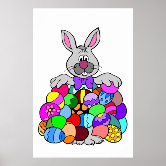 Osterhase Poster (Vorne)