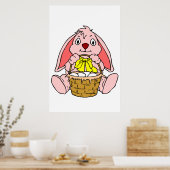 Osterhase Poster (Küche)