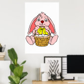 Osterhase Poster (Heimbüro)