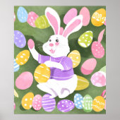 Osterhase Poster (Vorne)