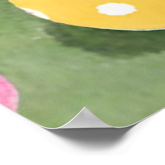 Osterhase Poster (Ecke)