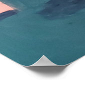 Osterhase Poster (Ecke)