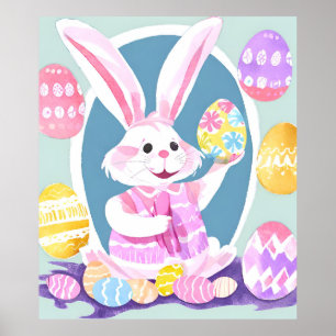 Osterhase Poster