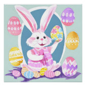 Osterhase Poster (Vorderseite)