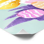 Osterhase Poster (Ecke)