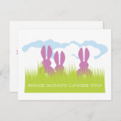 Osterhase Postkarte (Vorne/Hinten)