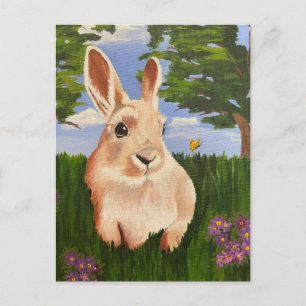 Osterhase Postkarte