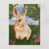 Osterhase Postkarte (Vorderseite)