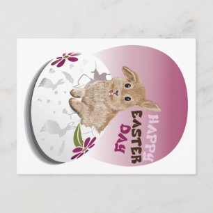 Osterhase Postkarte