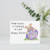 Osterhase Postkarte (Stehend Vorderseite)