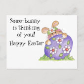 Osterhase Postkarte (Vorderseite)