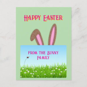 Osterhase Postkarte