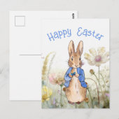Osterhase Postkarte (Vorne/Hinten)