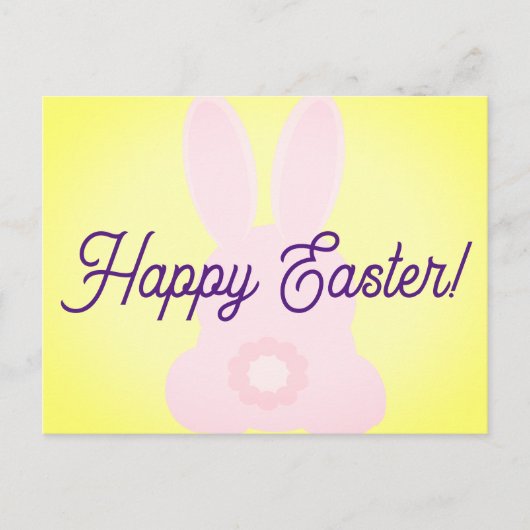 Osterhase Postkarte (Vorderseite)