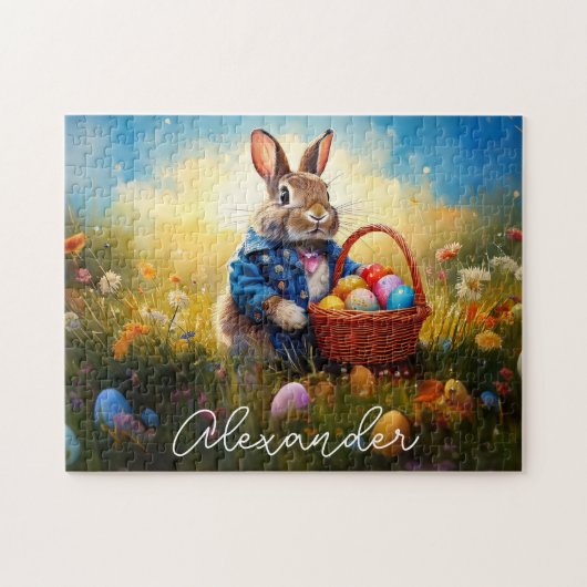 Osterhase Puzzle (Horizontal)