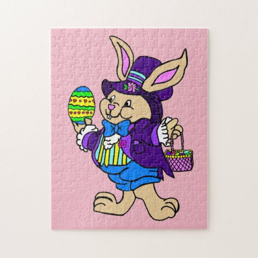 Osterhase Puzzle (Vertikal)