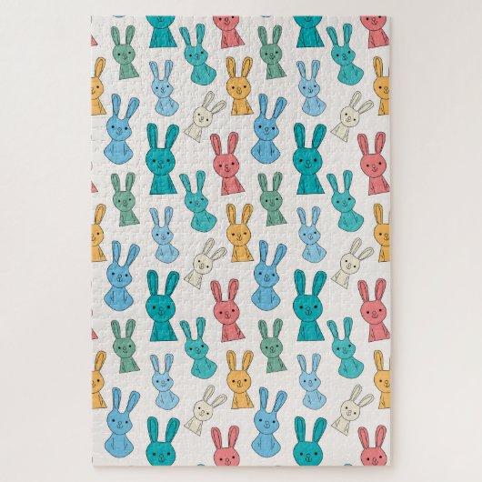 Osterhase Puzzle (Vertikal)