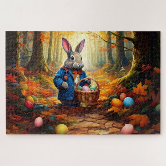 Osterhase Puzzle (Horizontal)