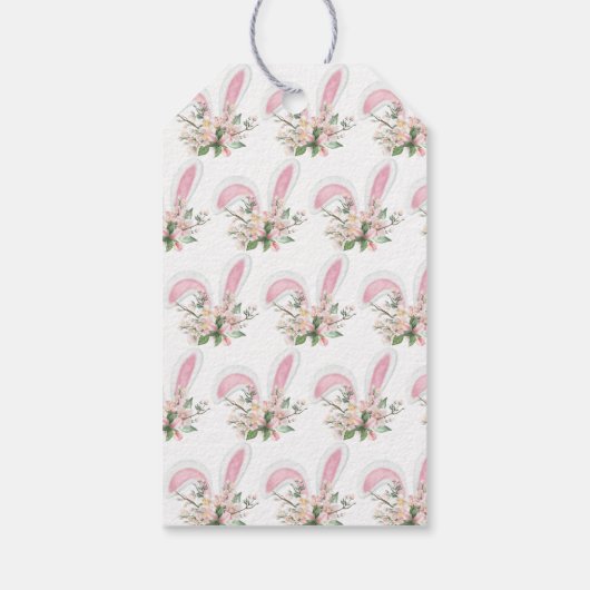 Osterhase Real Anwesen Pop Geschenkanhänger (Rückseite)