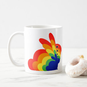 Osterhase Regenbogen - Ostern Kaffeetasse