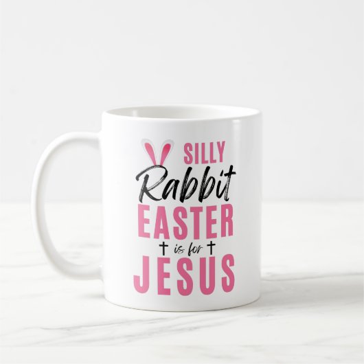 Osterhase Regenbogen - Ostern Kaffeetasse (Links)