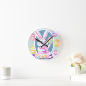 Osterhase Runde Wanduhr (Zuhause)