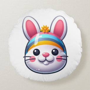 Osterhase Rundes Kissen