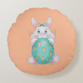 Osterhase Rundes Kissen