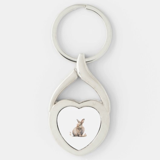 Osterhase Schlüsselanhänger (Vorderseite)