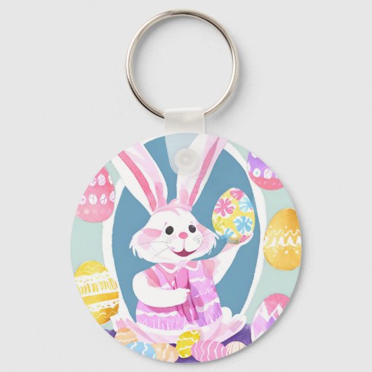 Osterhase Schlüsselanhänger (Vorderseite)