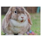 Osterhase Schneidebrett (Vorderseite)