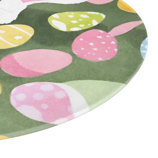 Osterhase Schneidebrett (Ecke)