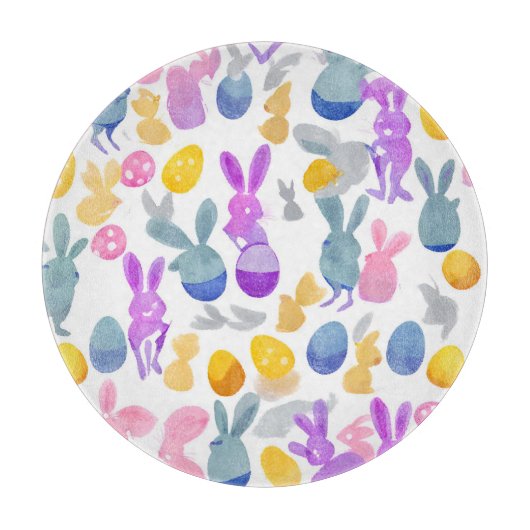 Osterhase Schneidebrett (Vorderseite)