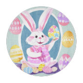 Osterhase Schneidebrett (Vorderseite)