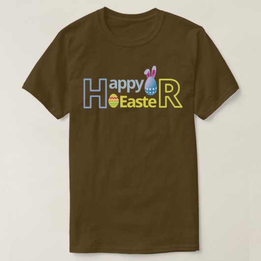 Osterhase Schönes Ostereier T-Shirt (Design vorne)