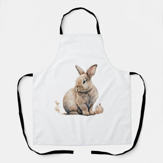 Osterhase Schürze (Vorderseite)