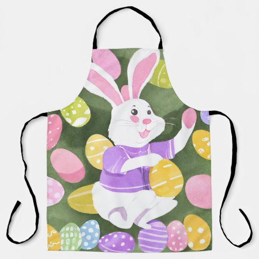 Osterhase Schürze (Vorderseite)