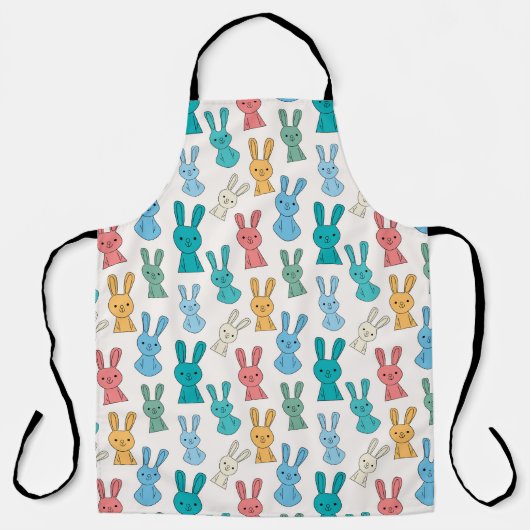 Osterhase Schürze (Vorderseite)