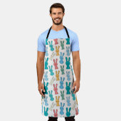 Osterhase Schürze (Getragen)