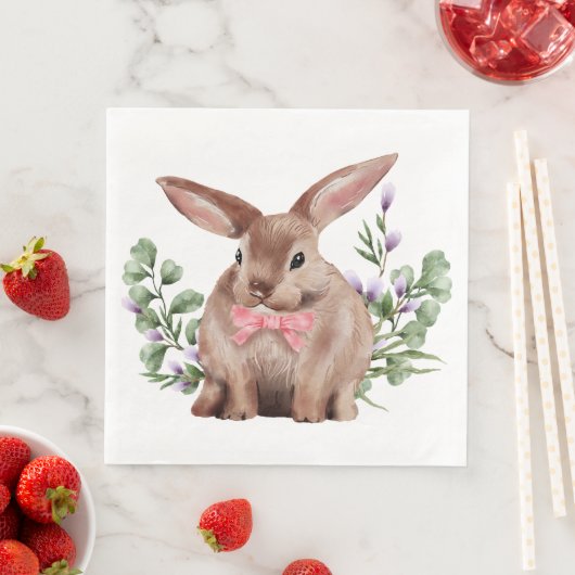 Osterhase Serviette (Beispiel)