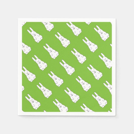 Osterhase Serviette (Vorderseite)