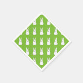 Osterhase Serviette (Ecke)