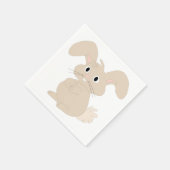 Osterhase Serviette (Ecke)