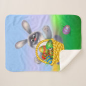 Osterhase Sherpadecke (Vorderseite (Horizontal))