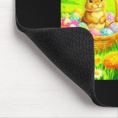 Osterhase Siamese Katze Selfie Kaninchen Kätzchen Mousepad (Ecke)