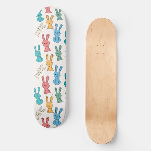 Osterhase Skateboard (Vorderseite)