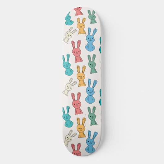 Osterhase Skateboard (Vorderseite)