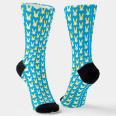 Osterhase Socken (Gewinkelt)