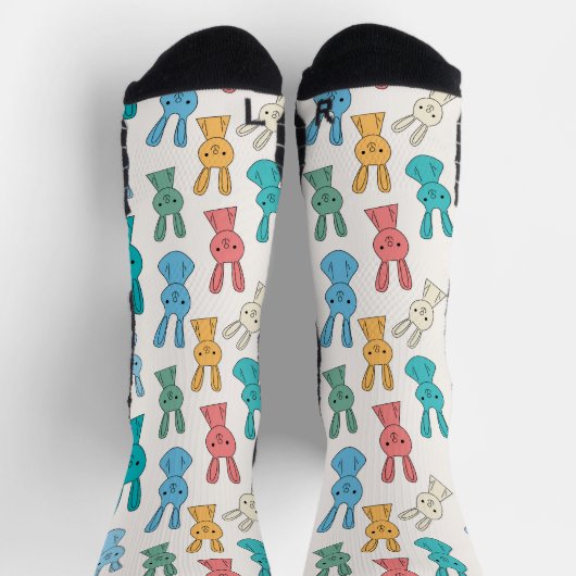 Osterhase Socken (Oben)
