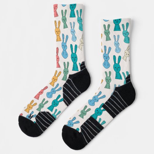 Osterhase Socken (Links)